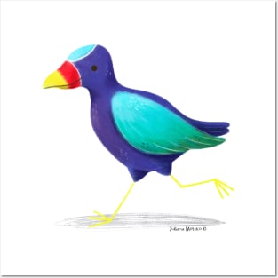 American Purple Gallinule Posters and Art